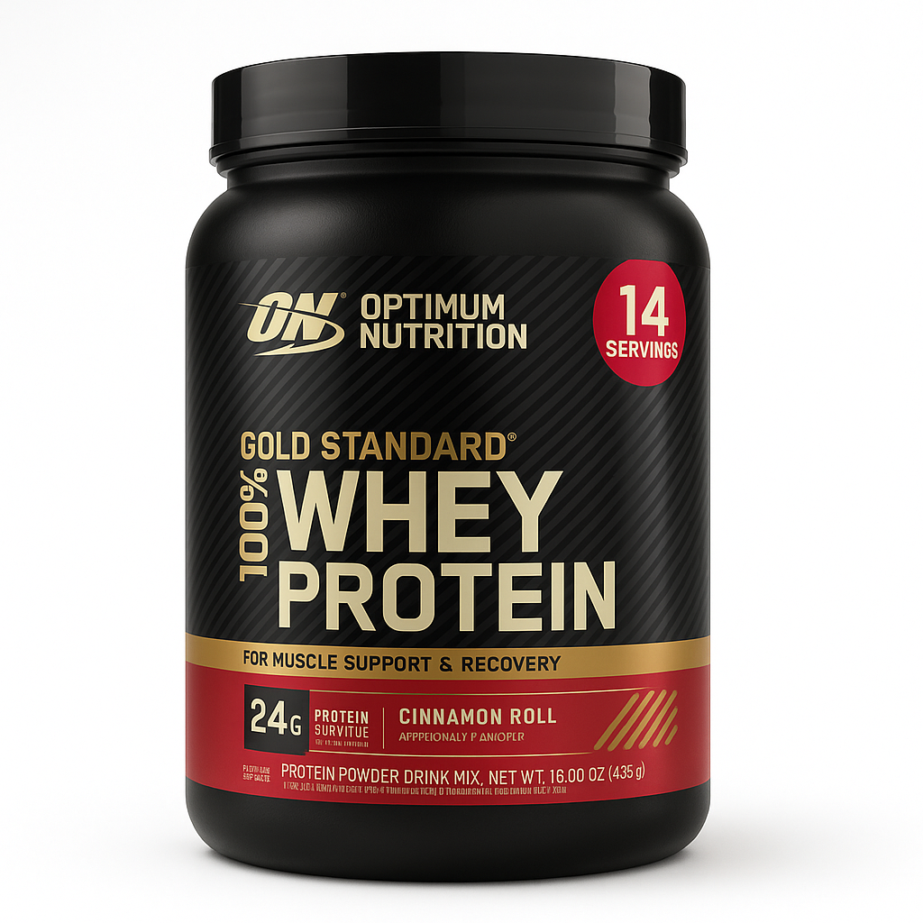 Optimum Nutrition Gold Standard Whey Protein Powder Cinnamon Roll 1 lb