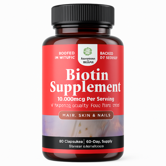 Nature's Craft Biotin Capsule 60 Count
