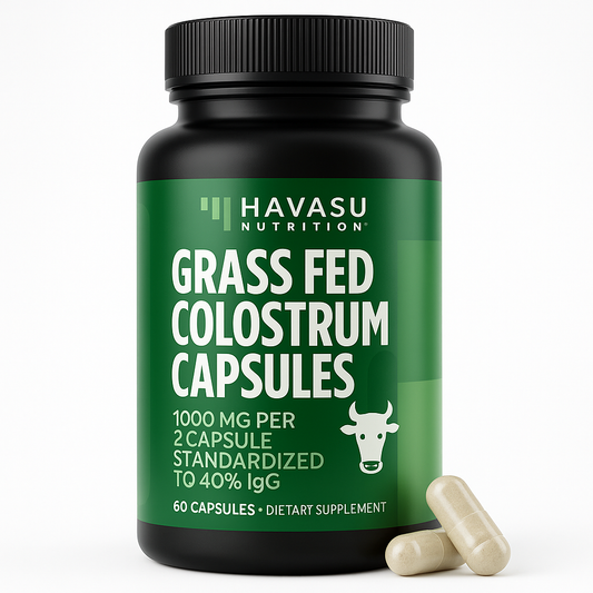Havasu Nutrition Grass Fed Colostrum Capsule 60 Count