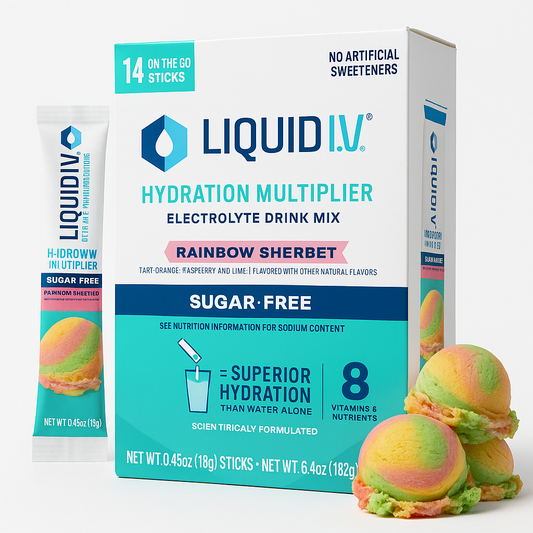 Liquid I.V. Sugar Free Hydration Electrolytes Powder 14 Count