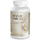Phytage Labs Rescue Hair 911 Support Formula Natural Hair Growth Supplement with Biotin, Vitamin C, Zinc, 30 Tablets
