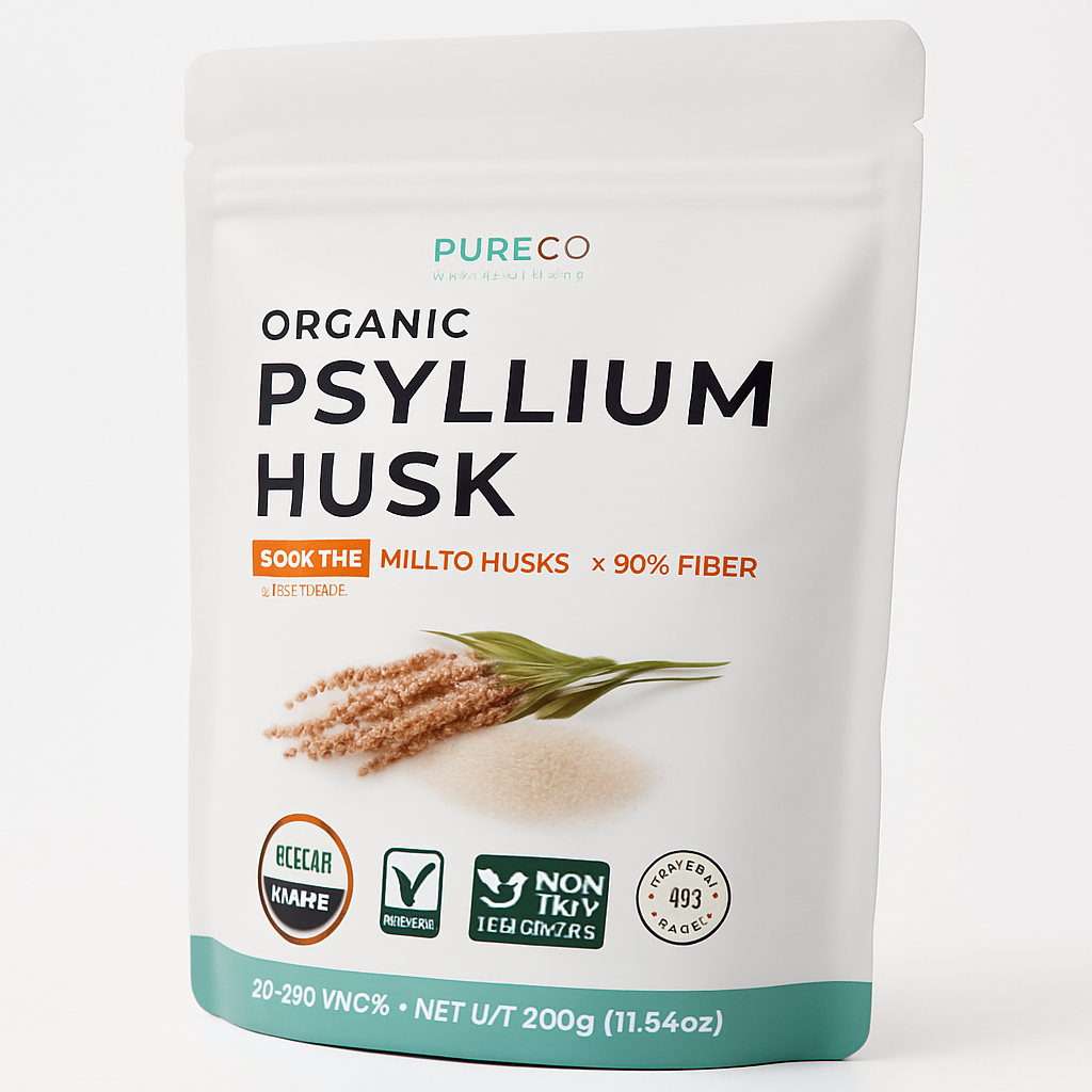 Pure Co Psyllium Husk Powder, Pack of 1