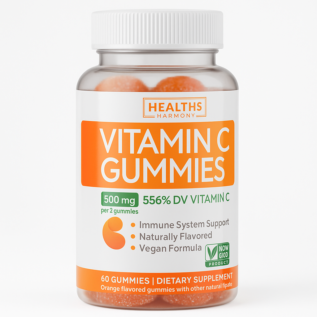 Healths Harmony Vitamin C Gummies, 60 Count