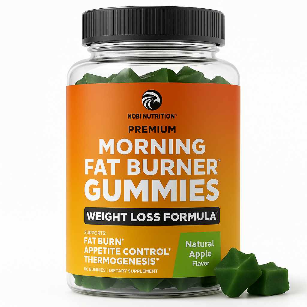 Nobi Nutrition Morning Fat Burner Gummies 60 Count