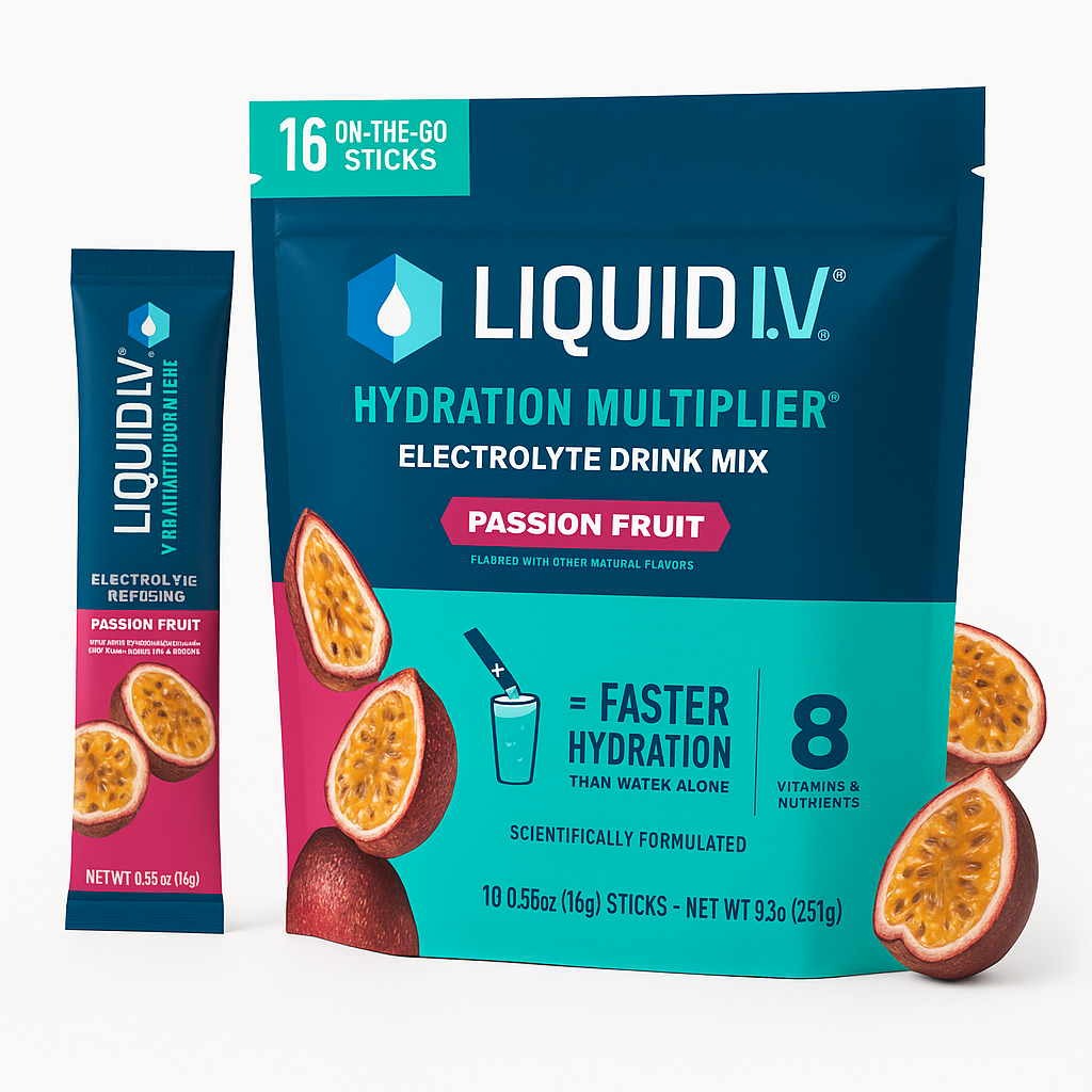 Liquid I.V. Hydration Electrolytes Powder, 16 Count