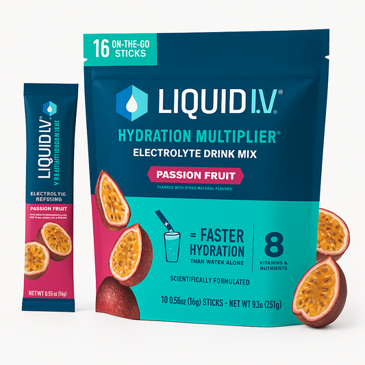 Liquid I.V. Hydration Electrolytes Powder, 16 Count