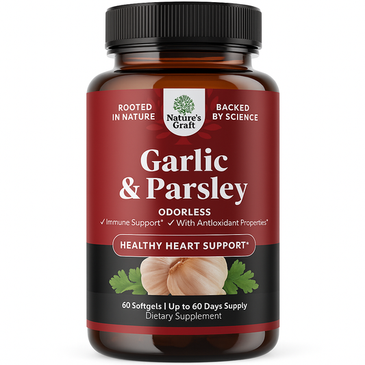 Nature's Craft Odorless Garlic Softgels 60 Count