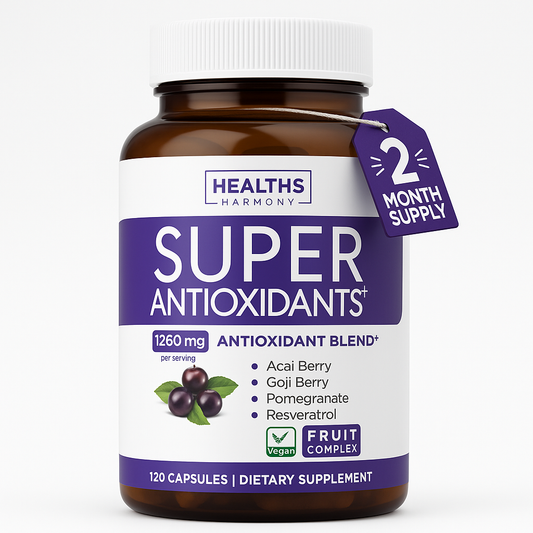 Healths Harmony Super Antioxidants Capsule 120 Count