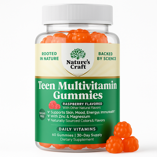 Nature's Craft Teen Multivitamin Gummies 60 Count