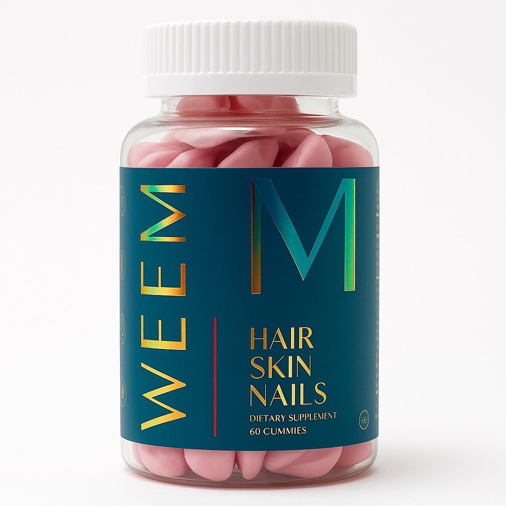 WEEM Hair Skin Nails Gummy 60 Count