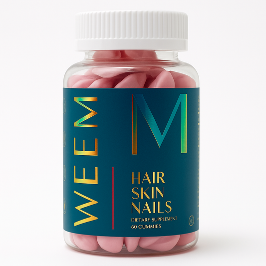 WEEM Hair Skin Nails Gummy 60 Count