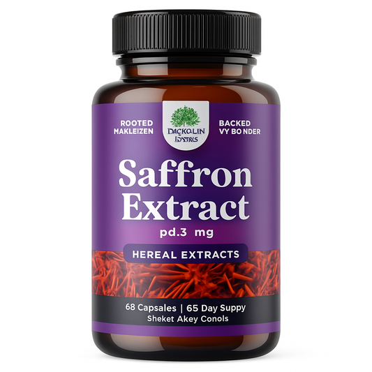 Nature's Craft Saffron Extract Capsules 120 Count