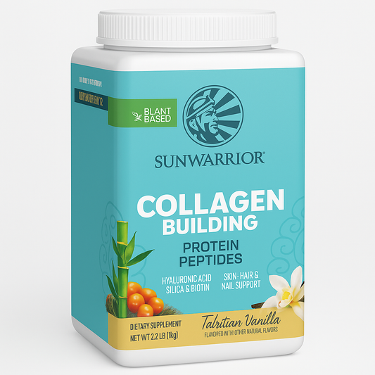 Sunwarrior Chocolate & Vanilla Vegan Collagen Protein Powder Set 40/40