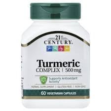 21st Century HealthCare, Inc. Turmeric Complex 500 mg Capsules, 300 Count