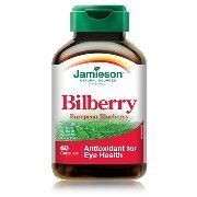 Jamieson Laboratories Bilberry 2,500 mg, 60 Capsules