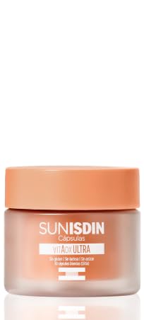 ISDIN Skin Care Antioxidant Supplement Vitamins A & E Capsules 30 Count