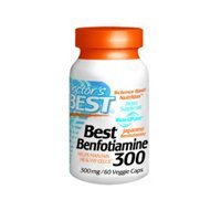 Doctor's Best Benfotiamine 300 mg Capsules, 180 Count