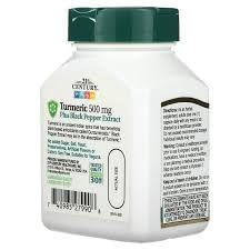 21st Century HealthCare, Inc. Turmeric Complex 500 mg Capsules, 300 Count