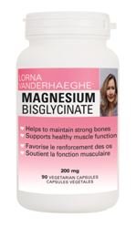 Lorna Vanderhaeghe Magnesium Bisglycinate Capsules, 90 Veggie Caps