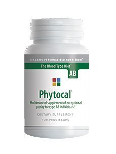 D'Adamo Personalized Nutrition Phytocal AB, 120 Capsules