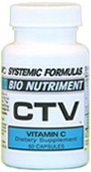 Systemic Formulas CTV Vitamin C #126, 60 Capsules