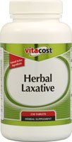 Vitacost Brand Herbal Laxative 250 Tablets