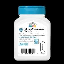 21st Century Cal Mag Zinc +D Vitamin 360 Tablets