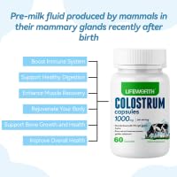 LIFEWORTH Pasture-Raised Colostrum Capsule, 1 Count