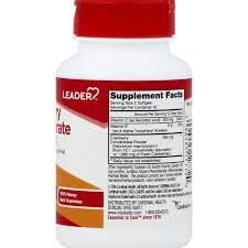 Leader Cranberry Concentrate with Vitamin C Softgels 90 Count