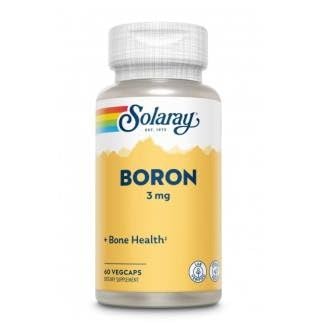 Solaray Biocitrate Boron Supplement Capsule 3mg 60 Count