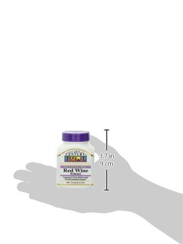 21st Century Resveratrol Red Wine Extract Capsules 90 Count