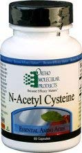 Ortho Molecular Products N-Acetyl Cysteine Capsules 60