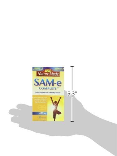 Nature Made Sam-e Complete 400-mg Tablets 72