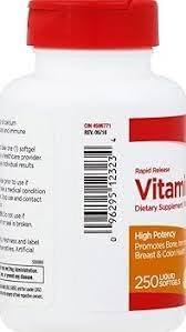 Leader Vitamin D3 2000IU Tablets, 75 Count