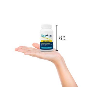 NeoVitin Men's 50+ Multivitamin/Multimineral Powder, 60 Count