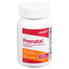 Leader Prenatal Vitamins Caplets 300