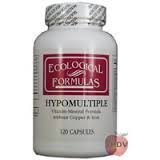 Ecological Formulas Hypomultiple Without Cu/Iron Capsule, 1 Count