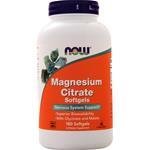 NOW Foods Magnesium Citrate Softgels Pack of 2