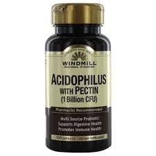 Windmill Acidophilus with Pectin Capsules, 100