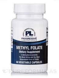 Progressive Labs Methyl Folate Capsule 60 Count