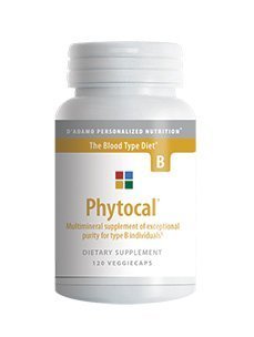 D'Adamo Personalized Nutrition Phytocal B Capsule 120