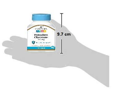 21st Century Potassium Gluconate 595 mg, 110 Tablets