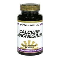 Windmill Calcium/Magnesium Tablets, 60 Count