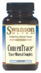 Swanson ConcenTRACE Trace Mineral Complex Capsules, 60 Count