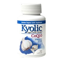 Kyolic #110 Garlic Extract with Co-Q-10 Capsules 200 Capsules
