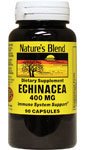 Nature's Blend Echinacea 400 mg Capsules 90 Count