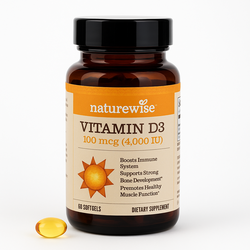 NatureWise Vitamin D3 Softgel 90 Count