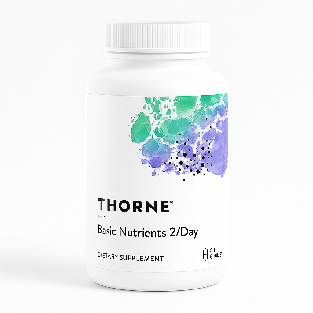 THORNE Basic Nutrients 2/Day Capsule, 60 Count