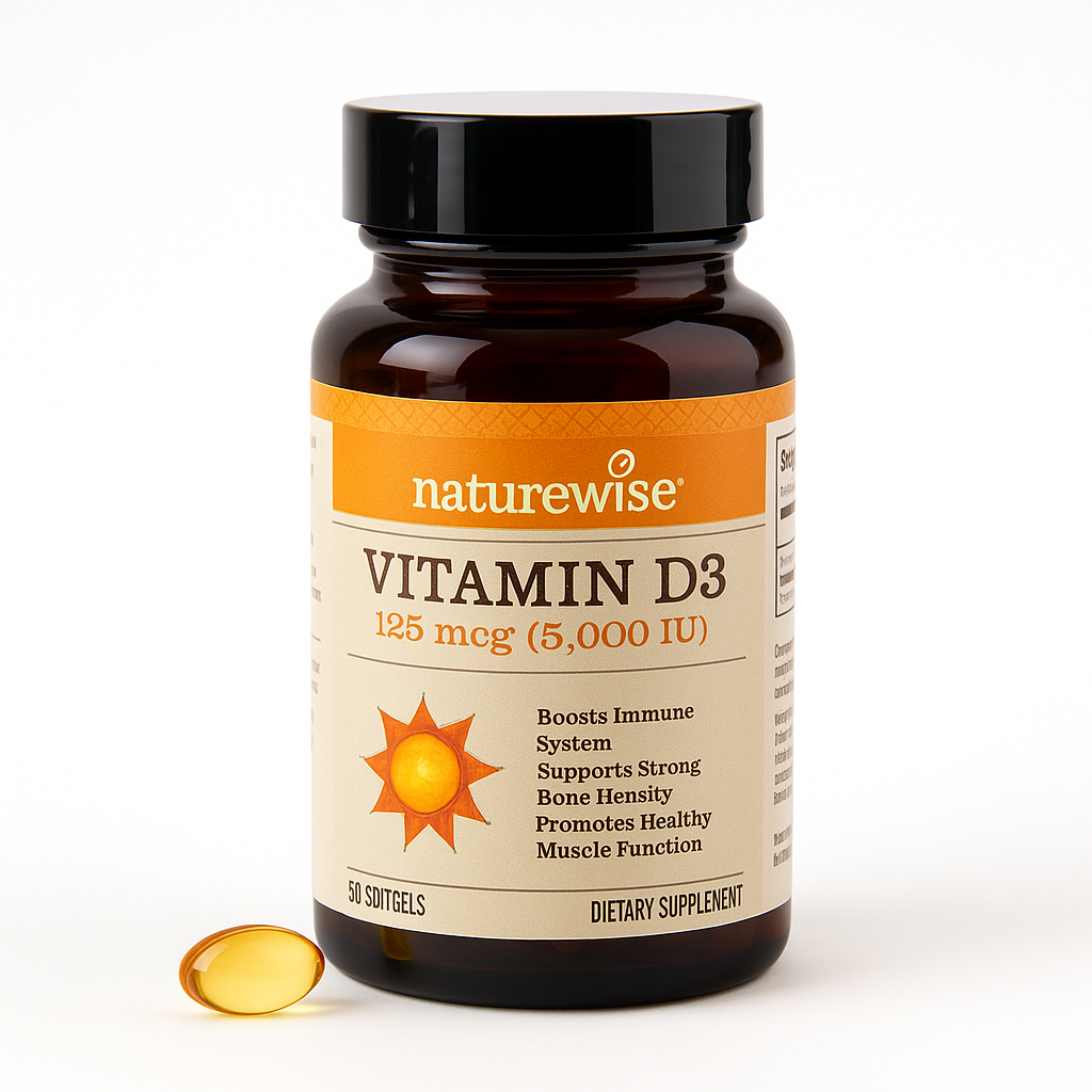NatureWise Vitamin D3 Softgel 90 Count
