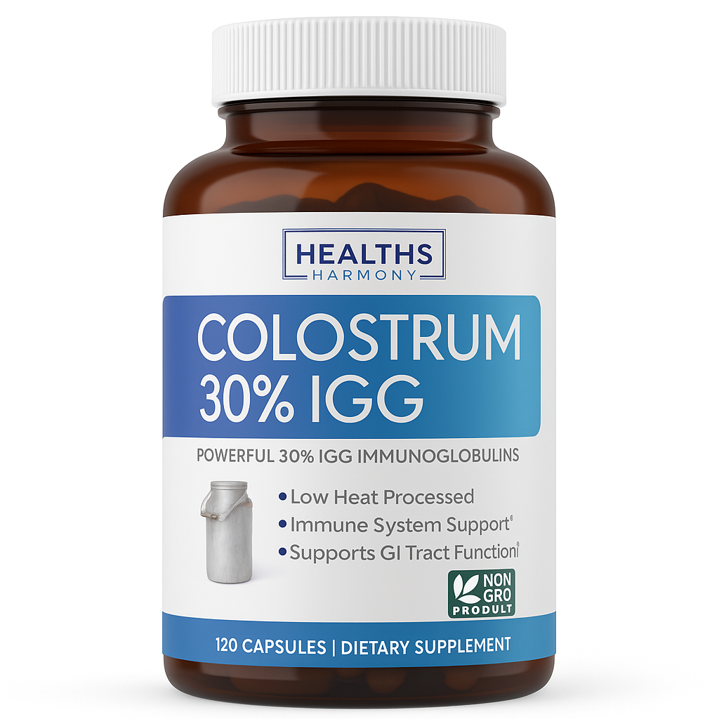 Healths Harmony Bovine Colostrum Capsule 120 Count